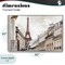 Stupell Industries Eiffel Tower Through Parisian Balconies Framed Giclee, design by CAD Designs